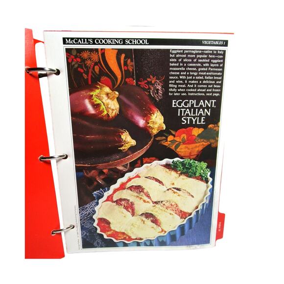 McCall's Cooking School Recipe Book Vintage 1986 Appetizers Desserts Breads - Picture 4 of 7